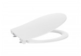 Sedátko WC Roca Victoria Slim s pozvoľným sklápaním, Duroplast - biela