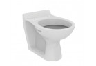 Misa WC na postavení Ideal Standard Contour 21 Schools 36x53 cm, ściśle mocowana, przylegająca do stieny, výška 35,5 cm - biela
