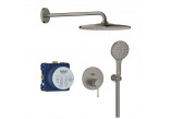 Sprchový set podomietkový s hlavovou sprchou Rainshower mono 310 , Grohe Essence, nerez
