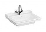 Závesné wc WC Vitra Valarte, 54x35,5cm, bezkołnierzowa, biely