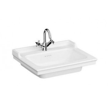 Závesné wc WC Vitra Valarte, 54x35,5cm, bezkołnierzowa, biely