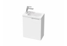 Skrinka pod umywalkę mini Ravak SD Classic II 40x22x50 cm, Závěsná, ľavé - biely lesklá