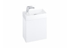 Skrinka pod umywalkę mini Ravak SD Veda 40x22x50 cm, Závěsná - biely lesklá