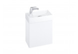 Skrinka pod umywalkę mini Ravak SD Classic II 40x22x50 cm, Závěsná, ľavé - biely lesklá