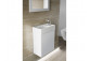 Skrinka pod umywalkę mini Ravak SD Classic II 40x22x50 cm, Závěsná, ľavé - biely lesklá