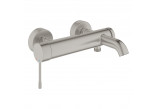 Vaňová Batéria Grohe Essence, na stěnu, páková - phantom black