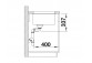 Drez Blanco Subline 480/320-U Siligranit PuraDur 85,5x40cm 2 kom bez zátky, tartufo