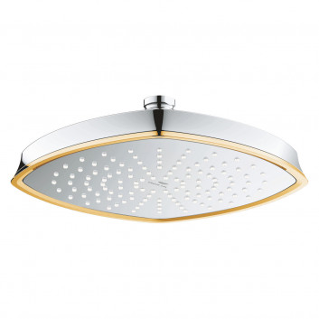 Horná sprcha Grohe Grandera 221 mm x 221 mm, Závěsná, jeden prúd, nie je obmedzenie prúdu