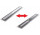 Žľab Wiper New Premium Revers s prírubou, 80 cm, sifón drop 35 - szlif