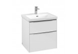 Skrinka podumývadlová Villeroy&Boch Subway 3.0. 772x576x462mm, 2 szuflady, taupe