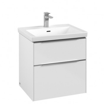 Skrinka podumývadlová Villeroy&Boch Subway 3.0. 772x576x462mm, 2 szuflady, taupe