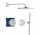 Sprchový set Grohe Precision Thermostat s hlavovou sprchou Vitalio Rain Mono 310 - chróm