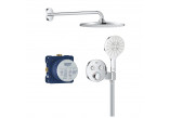 Sprchový set Grohe Precision Thermostat s hlavovou sprchou Vitalio Rain Mono 310 - chróm