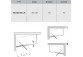 Dverí sprchové Matrix MSD2-110, dwuelementowe, 1075-1115 x 1950, satén + transparent 