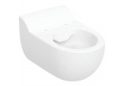 Misa WC Závěsná pre deti Geberit Bambini 53x33 cm, lievikový, bez kołnierza - biela
