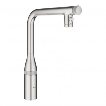 Drezová batéria Grohe Zedra SmartControl, výsuvná sprcha, chróm
