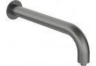 Výtokové rameno sprchové Deante Silia stenová, dĺžka 40,3 cm - titanium