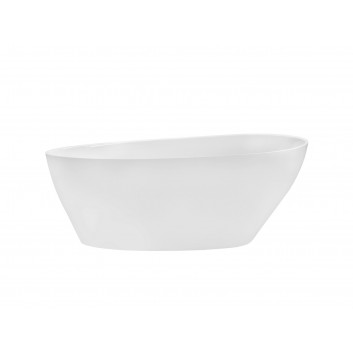Vaňa voľne stojaca Besco Gloria 160x68cm Retro biela