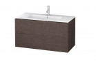Skrinka podumývadlová Duravit L-Cube, Závěsná 1020 x 481 mm - dub tmavý szczotkowany