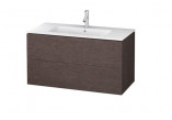 Skrinka podumývadlová Duravit L-Cube, Závěsná 820 x 481 mm - biela, vysoký lesk