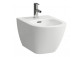 Bidet závesné 360 x 530 mm biela Laufen Pro