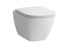 Misa WC Závěsná Laufen Pro Lua 360 x 520 mm, Silent Flush, Rimless - biela