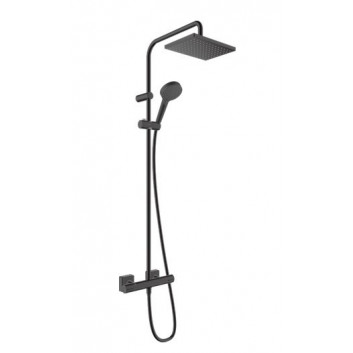 Sprchový set 250 1jet EcoSmart z ShowerTablet 350, Hansgrohe Rainfinity - Čierna Matný