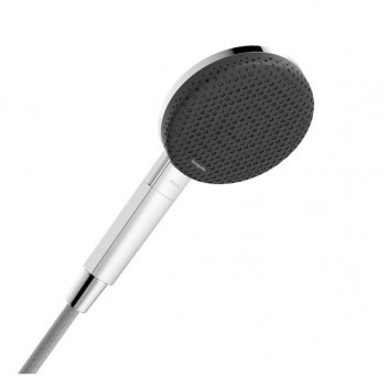 Sluchátko/ Ručná sprcha Hansgrohe Raindance Select S 150 3jet, DN 15 EcoSmart 9 l/min, biela/chróm