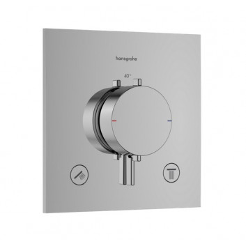 Batéria termostatická Hansgrohe Ecostat E, podomietková, vrchná sada