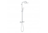 Sprchový set Grohe Tempesta Cosmopolitan System 210, s termostatom na montáž na stenu - chróm