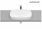 Umývadlo na dosku Roca Inspira 55x37 cm, cienkościenna Soft FINECERAMIC, S povrchom Supraglaze - biela