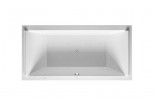 Vaňa s hydromasážou Duravit Starck 200x100 cm, wariant hydromasażu Air-System - biela