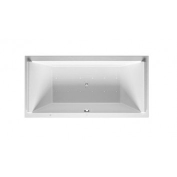 Vaňa s hydromasážou 150x75cm, Duravit Qatego, Combi-System P - Biely