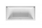 Vaňa s hydromasážou 150x75cm, Duravit Qatego, Combi-System P - Biely