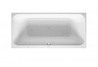 Vaňa s hydromasážou Duravit Happy D.2 190x90 cm, wariant hydromasażu Air-System - biela