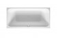Vaňa s hydromasážou Duravit Starck 200x100 cm, wariant hydromasażu Air-System - biela