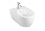 Misa WC Geberit iCon 53x36 cm, bez kołnierza, spłukiwanie wirowe s pozvoľným sklápaním sedadlo - biela