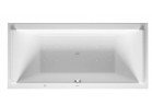Vaňa s hydromasážou Duravit Starck 190x90 cm, wariant hydromasażu Air-System - biela