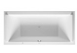 Vaňa s hydromasážou Duravit Starck 190x90 cm, wariant hydromasażu Air-System - biela