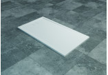 Sprchová vanička z konglomerátu SanSwiss Livada W20AS pravouhlý 110x80 cm - biely