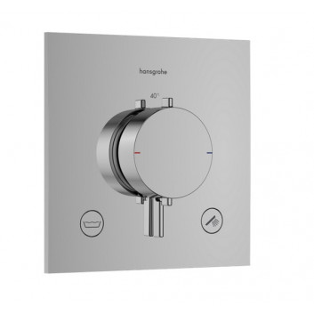 Batéria termostatická Hansgrohe Ecostat Comfort S, do 2 prijímačov, podomietková - chróm