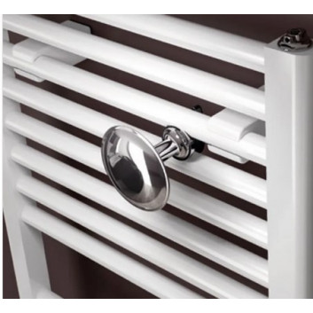 Termostatická hlavica Irsap - biely/ chróm