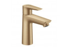 Umyvadlová batéria Hansgrohe Talis E 110, výška 162mm, s tiahlom i kompletem odtokovom - hnedá kefovaná