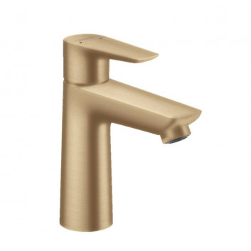 Umyvadlová batéria Hansgrohe Talis Select E, výška 162mm bez odtokového kompletu, čierna matnéný