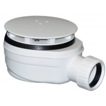 Sifón vaňová pre inštaláciu zewnętrznej z łańcuszkiem i sifónem, Polysan CHARLESTON, chróm