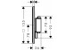Batéria termostatická Hansgrohe Ecostat Comfort S, do 2 prijímačov, podomietková - chróm