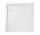 Štvorcová sprchová vanička Sanplast B-M/SPACE 100x100x1,5 biew, odlew minerálny - biely