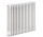 Radiátor Zehnder Charleston model 3200, výška 200 cm x šírka 64,4 cm (pripojenie 7610, standardowe boczne) - biely