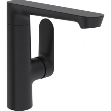 Umyvadlová batéria HansaGenesis s bočnou pákou zmiesavača, na postavení, páková - chróm