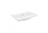Umývadlo nábytkové Defra Go 60, obdĺžniková 61x41 cm, s otvorom na batérie, z prepadom - biela